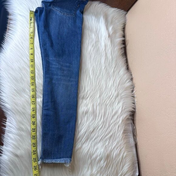 Express Cropped Legging Mid Rise Jeans Size 2 - Picture 8 of 14